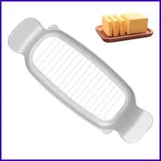 Fatiador De Queijo Aço Inoxidável Alça Ergonômica Ferramenta De Corte Cozinha Alimentos Portátil Cortador De Bloco De Ma
