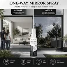 Spray De Cobertura De Janela 30ML , Bloqueador De Revestimento Reflexivo , Efeito De Espelho Unidirecional , Temporário