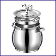 Bacon Graxa Saver Recipientes De Armazenamento De Óleo De Aço Inoxidável Lata De Com Tampa De Filtro Para Cozinha Cozinh