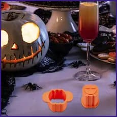 Molde De Halloween Com Tema , Antiaderente , Cortador De Bolo , Para Lanches De Chocolate , Artesanato , Cozinha Domésti