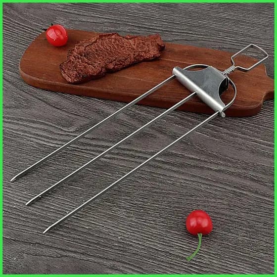 Espetos Para Churrasco Em Aço Inoxidável , Palitos Reutilizáveis Grelha , Mulheres , Homens , Casa , Apartamento , Jardi