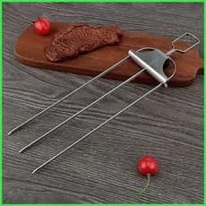 Espetos Para Churrasco Em Aço Inoxidável , Palitos Reutilizáveis Grelha , Mulheres , Homens , Casa , Apartamento , Jardi