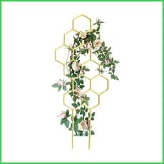 Treliça Para Escalada De Plantas Internas , Estacas De Suporte De Flores Em Vasos De Varanda Interna E Externa dinntbr