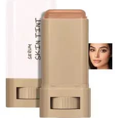 Covebalm Tint, Base em Bastão, Bálsamo de Beleza com Efeito Sérum, Base em Bastão, Maquiagem Leve e de Acabamento, Conto
