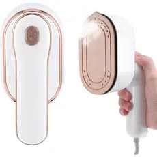 Mini Ferro a Vapor para Roupas, Vaporizador de Viagem Biupky para Roupas, Ferro Portátil com Rotação de 180 Graus, Mini