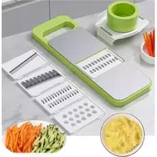 Cortador de Legumes 5 em 1 para Cozinha, Cortador de Legumes Multifuncional, Cortador de Legumes com Múltiplas Lâminas p