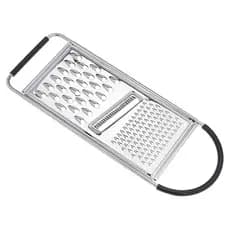 Ralador de Queijo Basics com Cabo, Ralador de Aço Inoxidável, Fácil de Limpar, Lavável na Máquina de Lavar Louça, Retang