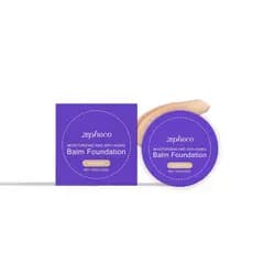 Base natural para a pele, creme hidratante branco marfim, base zephoco conveniente e à prova de manchas, hidratação de l