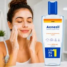 Sabonete Líquido Facial Acnezil Cimed Original Limpeza Acne Espinha Oleosidade 200ml