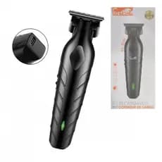 Máquina Aparador de Pêlo e Cabelo Profissional Recarregável Black Eletromex EL-5101