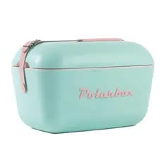 POLARBOX COOLER 12 LITROS VERDE ÁGUA ALÇA ROSA NUDE