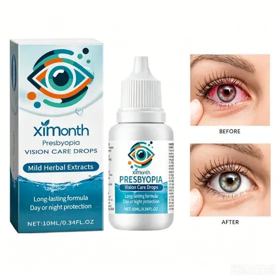 Colírio para os olhos, alivia a dor nos olhos, visão turva