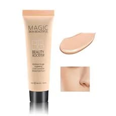 Protetor Solar Facial à Prova d'Água de Longa Duração, Creme BB Clareador, Hidratante, Base de Alta Cobertura e Corretiv