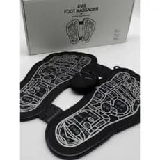 Massageador Elétrico de Pés EMS Tens Fisioterapia Recarregável USB, Portátil, Fique Livre das Dores nos Pés