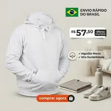Moletom Canguru Masculino Blusa De Frio Com Capuz E Bolso