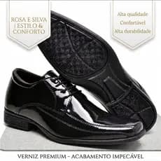 Sapato Verniz Social Sapato social
