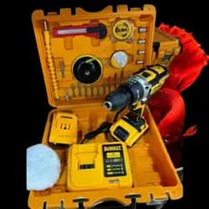 Parafusadeira Furadeira Profissional 21v Sem Fio Com 2 Baterias Recarregável Bivolt