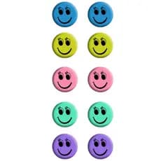 Ima de Geladeira Kit com 10 Emoji Pra Painel Magnetico Decorativos Quadros Fotos Lembretes