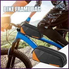 Saco De Bicicleta Pacote Ciclismo Bolsa Acessórios Ferramentas Armazenamento Chaves Do Telefone Quadro Dianteiro Wyidhsb