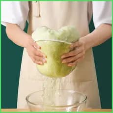 Saco De Leite De Nozes Grande Multiuso Reutilizável Filtro De Malha Fina Amêndoa/Soja Pano De Queijo Para Bebidas Iogurt