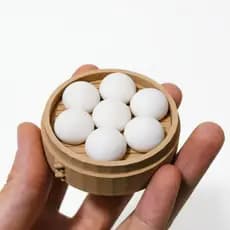 Impressão 3D Bolinho De Pão Ímã De Geladeira Plástico Realista Comida Em Miniatura Adesivo Magnético Caprichoso Etiqueta