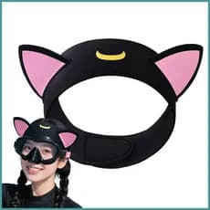 Nadar Bandana Ajustável À Prova Dwaterproof Água Orelhas De Gato Mergulho Ao Ar Livre Para Natação Yoga Viagem heqoibr