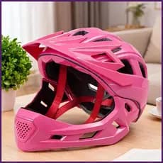 Capacete Infantil De Motocross Com Queixo Removível , Capacetes Para Andar De Criança Viseira Meninas , Meninos , Bicicl