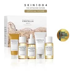 [Loja Oficial 1004] Kit de Viagem Madagascar Centella - Kit de Cuidado Hidratante Suave para Hidratação Profunda