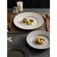Prato de comida ocidental de alta qualidade, prato raso doméstico, prato de macarrão de cerâmica, sensação cerimonial, p