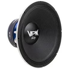 Alto Falante Subwoofer Qvs 18 polegadas Vpk 7k2 3600w Rms 4 Ohms Grave Som Automotivo Paredao de Som