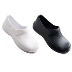 Sapato Branco ou Preto Profissional Enfermagem, Confortável, Açougue Cozinha Feminino Masculino