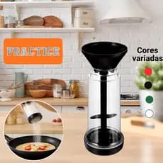 Pro Tapioqueira Peneira para Tapioca com Reservatório 500g Dispenser Polvilhador Fácil de Usar Utensílios Qualidade