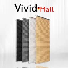 Vivid Persiana PVC Espessada Escudo de Luz Espesso para Quartos, Escritórios e Salas de Estar