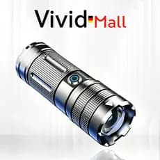 Vivid Lanterna Tática Super Potente Enorme e Brilhante Luz Intensa para Acampamento Ao Ar Livre