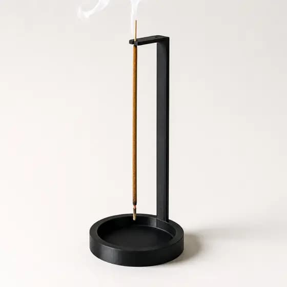 Incensário Invertido Minimalista Suporte para Incenso Decorativo Moderno para Ambiente Sala Quarto
