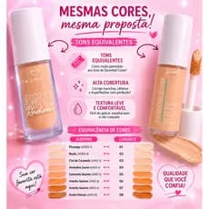 Corretivo Líquido Essential Cover – Alta Cobertura e Longa Duração/hidratante/matte
