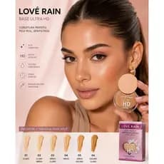 Base Líquida Full Cover Matte Foundation – Cobertura Profissional com Acabamento Natural e Pump Dosador