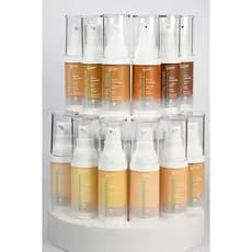 Base Líquida Matte Suave Essential Cover Cobertura Média Com Ácido Hialurônico Vegana 28ml
