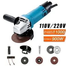 Esmerilhadeira Lixadeira Angular 900W 115mm 11000rpm  100V / 240V S9