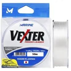 Linha de Pesca Leader Vexter 100% Fluorcarbon 50m - Original Japão