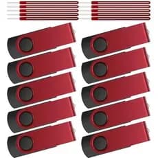 E Armazenamento De Pacote Giratório Portátil 16 Drive Flash Stick Kepmem Memória Dados Metal Polegar USB 16GB Salto Zip