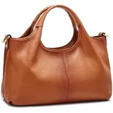 Bolsas E De Couro Médio Macio Kattee Para Mulheres | Feito Granulado De Grão Superior Com Ferragens Douradas , design De