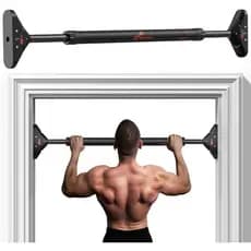 Sportneer Pull Up Bar Porta Chin Sem Parafusos Moldura Da Push Sit Ajustável 75-94cm (29.5'- 37) Barra De Treino Com Cap