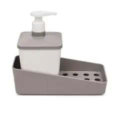 Porta Detergente Dispenser Porta Esponja Organizador Pia Cozinha 600ml