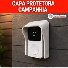 Capa Impermeável Para Botão De Campainha Sem Fio-Protetor Transparente À Prova De Chuva
