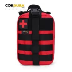 Bolsa Primeiros Socorros Edc Para Uso Externo Ifak Molle Vermelha