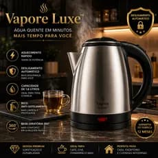 Chaleira Elétrica Inox 1,8L 1000W 127V