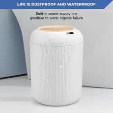 Cesto De Lixo Com Sensor Inteligente Pukomc , Conveniente E Higiênico , Fácil De Usar , À Prova D'água De Tecnologia Lix