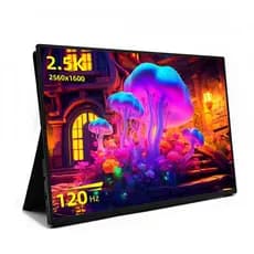 Monitor Portátil 14-18.5"polegadas HD IPS metal Alta Res Compatível Notebook Celular PC PS4 PS5 Xbox