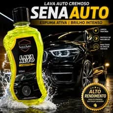 Lava Auto Cremoso 500ml Espuma Ativa Brilho Intenso SenaAuto